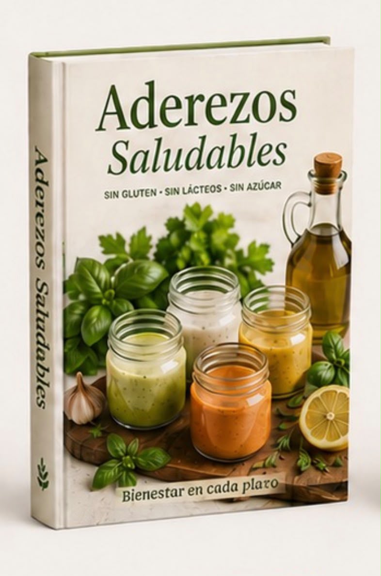 Mockup del bonus Aderezos Saludables