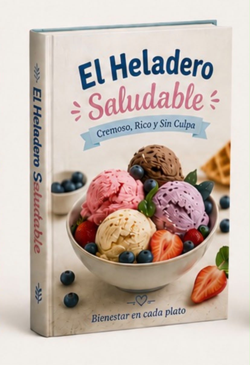 Mockup del bonus El Heladero Saludable