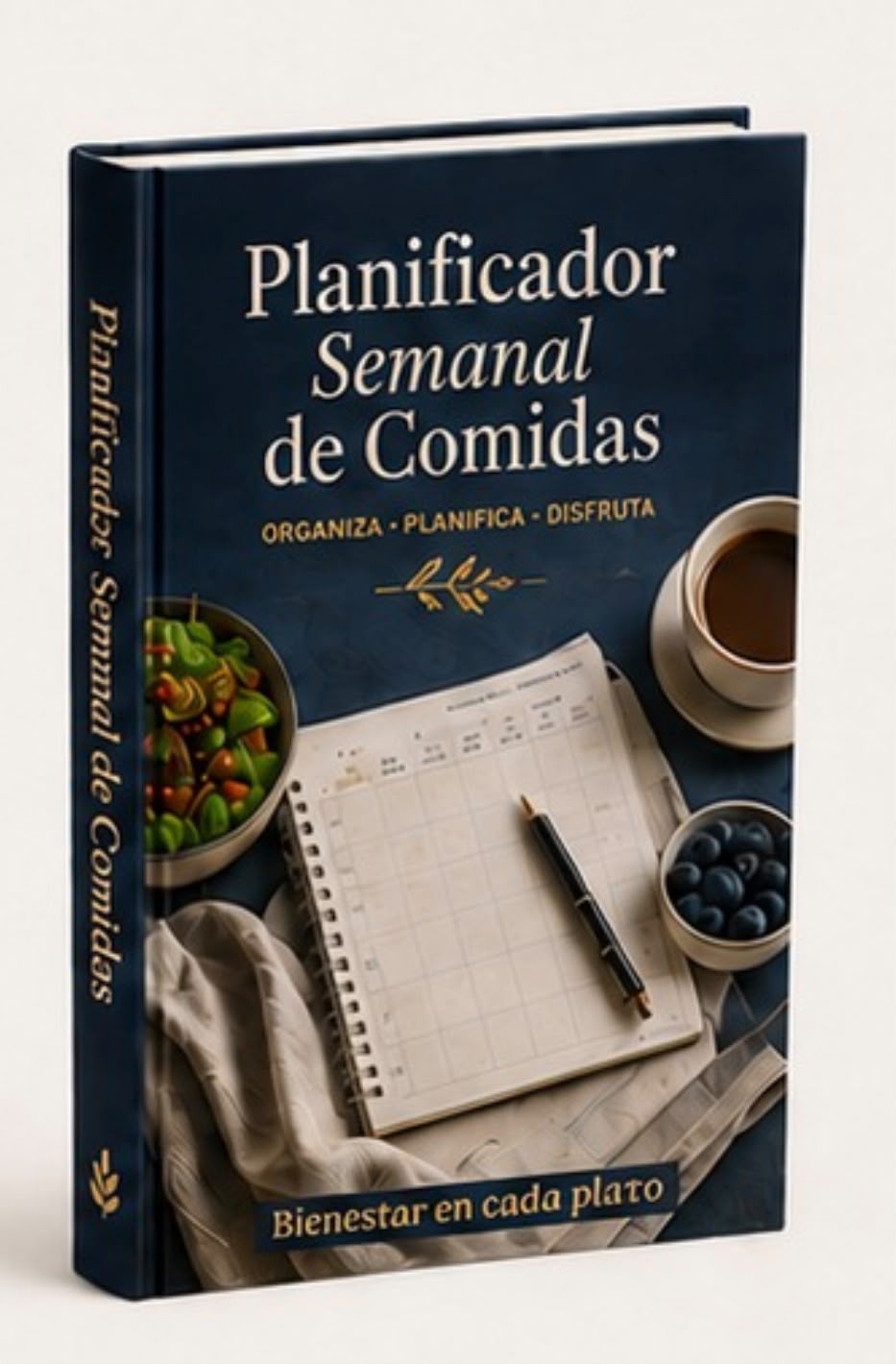 Mockup del bonus Planificador Semanal de Comidas